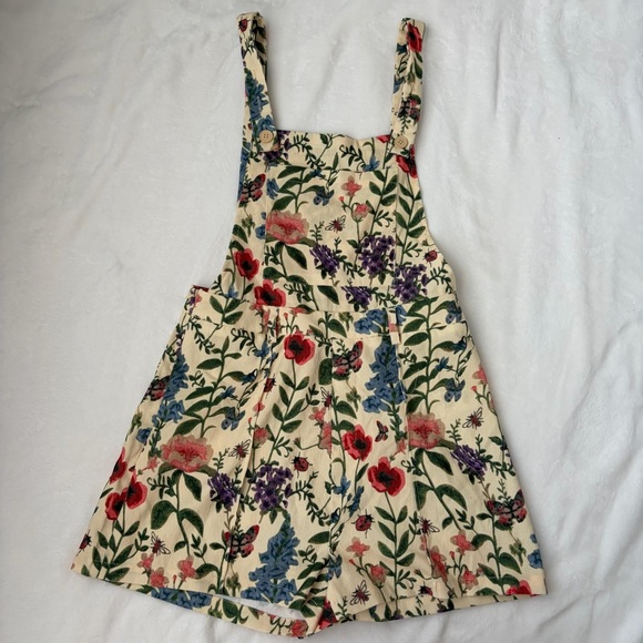 Cider Pants - NWT Cider Floral Print Overalls